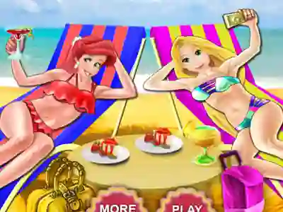 게임 Princess Beach Dress Up 온라인