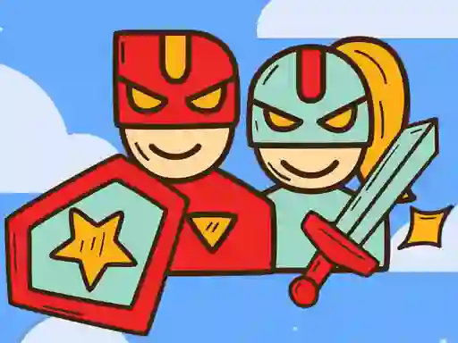 게임 Super Warrior Match 3 온라인