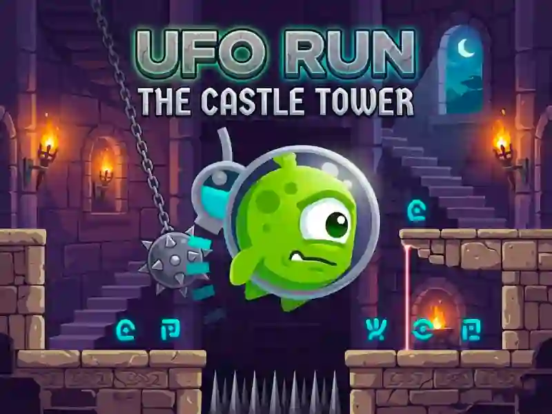 게임 Ufo Run The castle tower 온라인