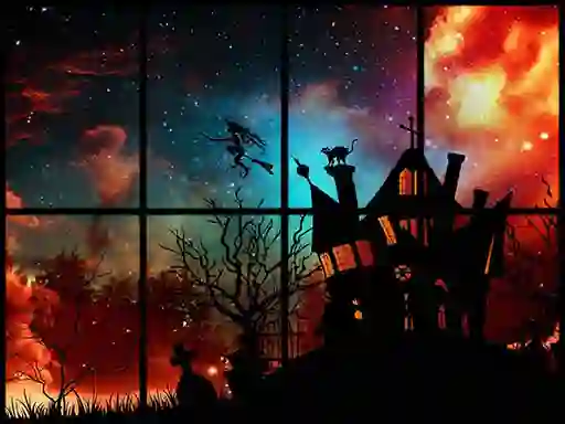 게임 Sliding Halloween Party 온라인