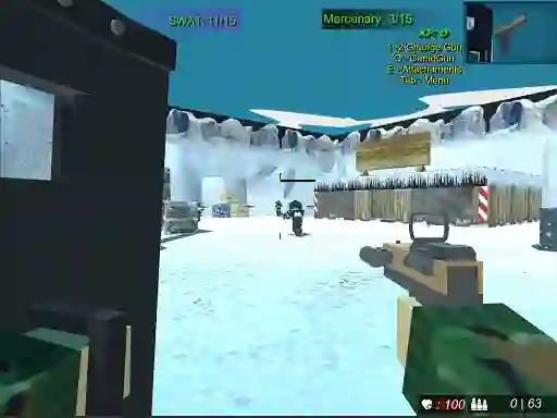 게임 Blocky Combat Swat 2 온라인
