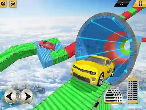 게임 Impossible Car Driving 3d: Free Stunt 온라인