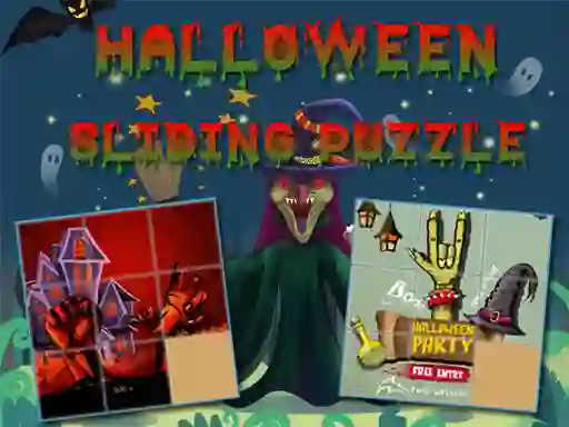 게임 Halloween Sliding Puzzle 온라인
