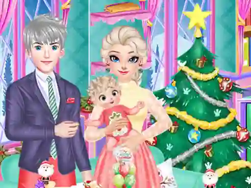 게임 Frozen Family Christmas Preparation 온라인