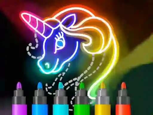 게임 Learn to Draw Glow Cartoon 온라인