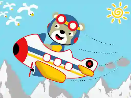 게임 Friendly Airplanes For Kids Coloring 온라인