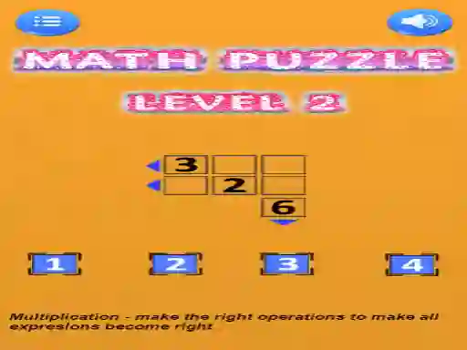 게임 Math puzzle 온라인