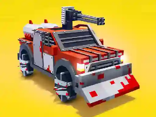게임 Zombie Derby Blocky Roads 온라인