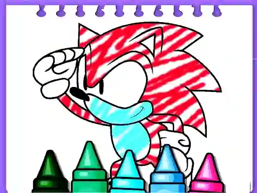 게임 Sonic Coloring Book 온라인