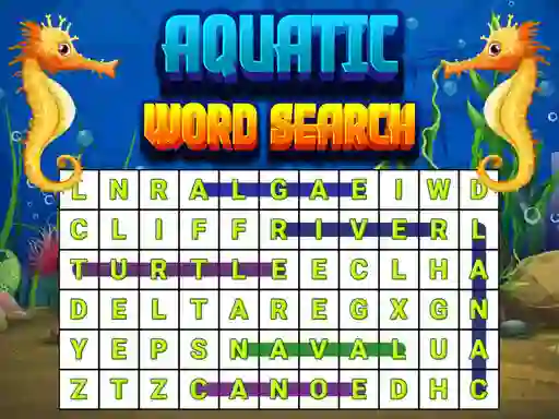 게임 Aquatic Word Search 온라인