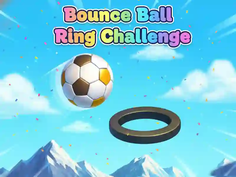 게임 Bounce Ball Ring Challenge 온라인