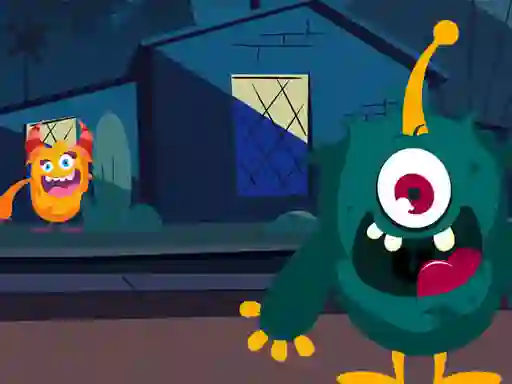 게임 Funny Monsters Jigsaw 온라인