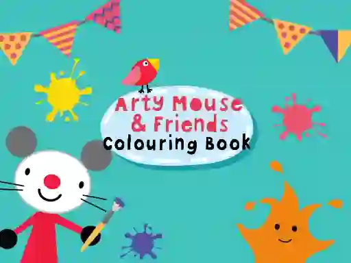 게임 Arty Mouse & Friends Coloring Book 온라인