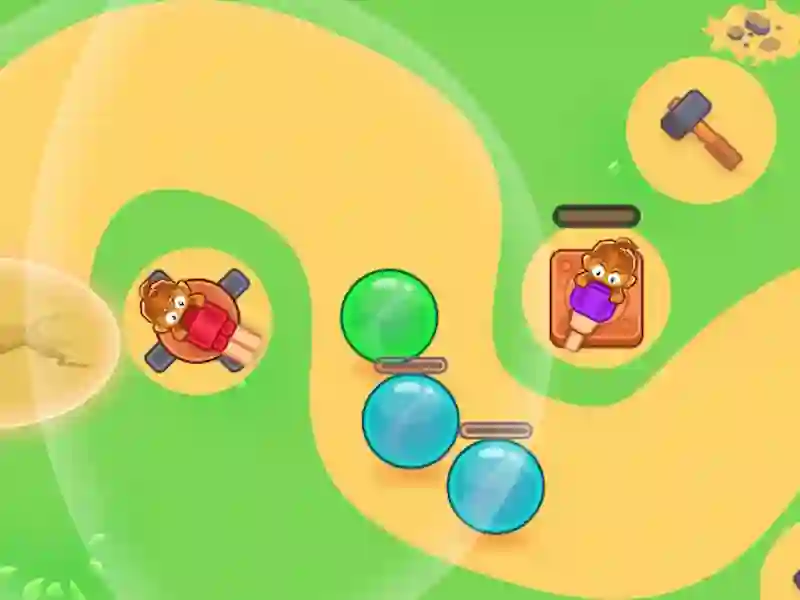 게임 Monkey Bubble Defense 온라인