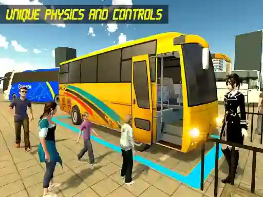 게임 Modern Bus Parking Advance Bus 온라인