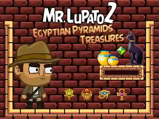 게임 Mr Lupato 2: Egyptian Pyramids Treasures 온라인