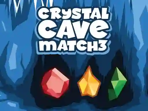 게임 Crystal Cave Match 3 온라인