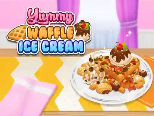 게임 Yummy Waffle Ice Cream 온라인