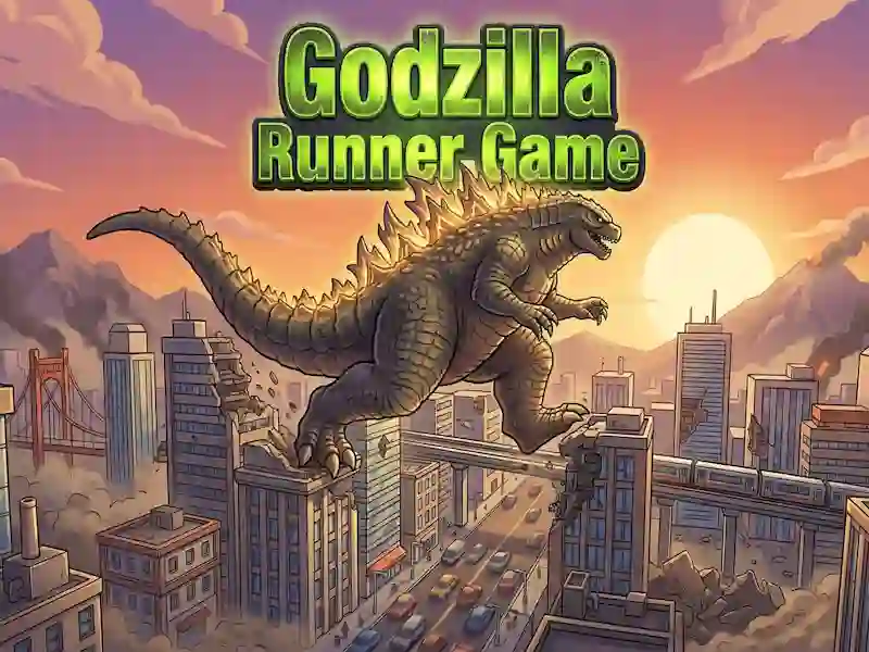 게임 Godzilla Runner Game 온라인