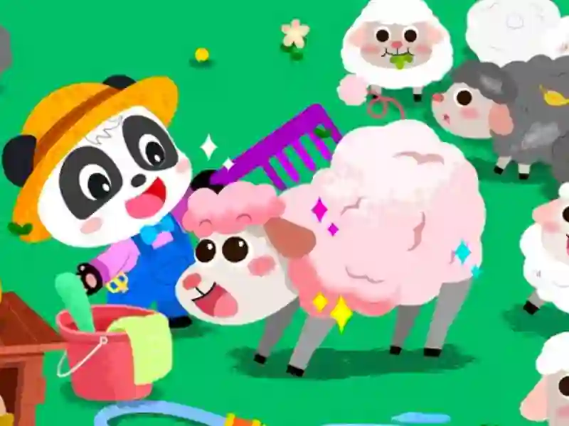 게임 Baby Panda Animal Farm 온라인