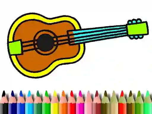 게임 Back To School: Music Instrument Coloring Book 온라인
