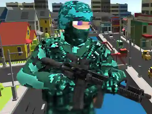 게임 Pixel Combat Multiplayer 온라인