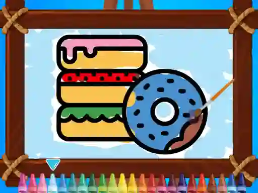 게임 Kids Coloring Bakery 온라인