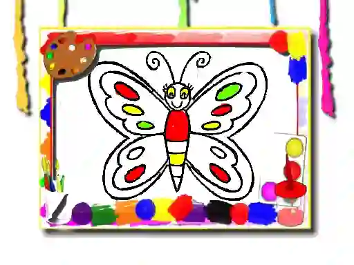 게임 Butterfly Coloring Book 온라인