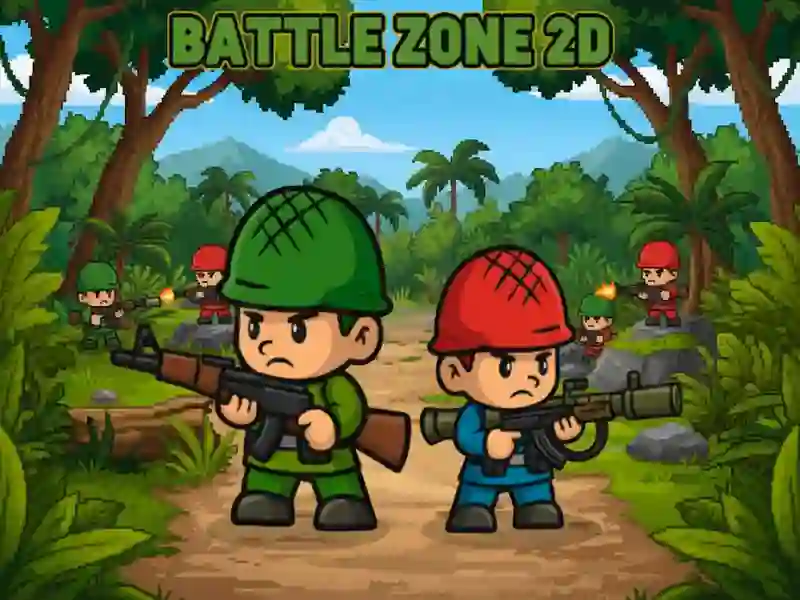 게임 Battle Zone 2D 온라인