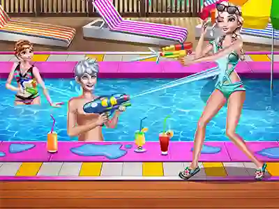 게임 Sisters Pool Party 온라인