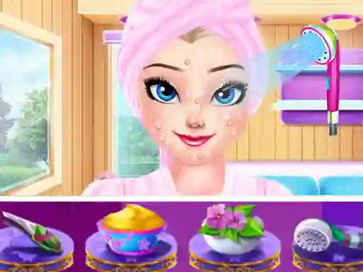 게임 Elsa Holiday Spa Relax 온라인