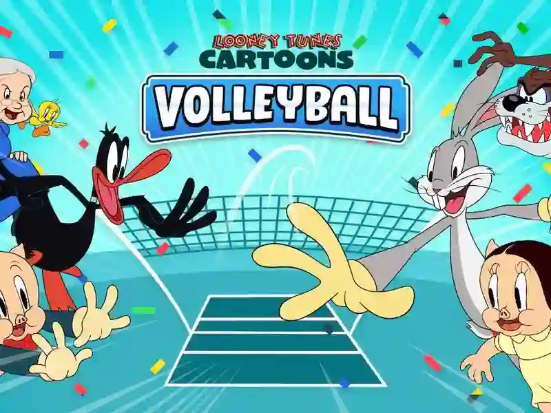게임 Looney Tunes Cartoons Volleyball 온라인