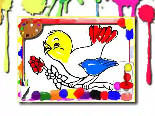 게임 Birds Coloring Book 온라인