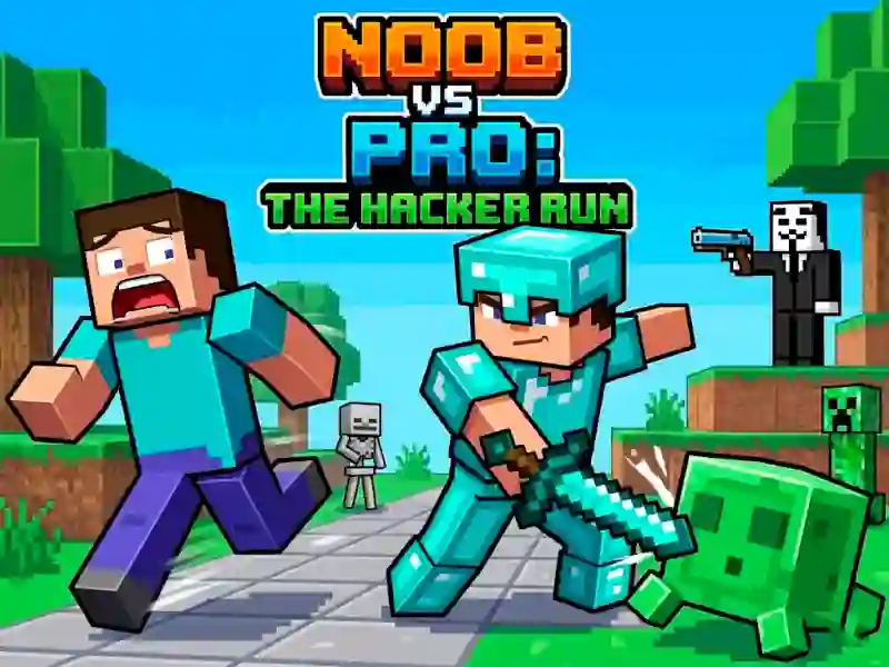 게임 Noob vs Pro Help Hacker danger Hacker 온라인