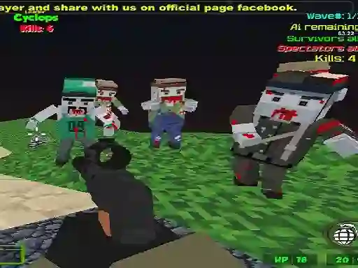 게임 Blocky Combat SWAT Zombie Survival 온라인