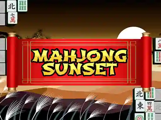 게임 Mahjong Sunset 온라인