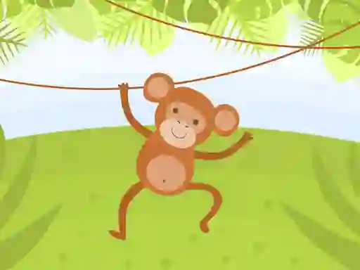 게임 Funny Monkeys Coloring 온라인