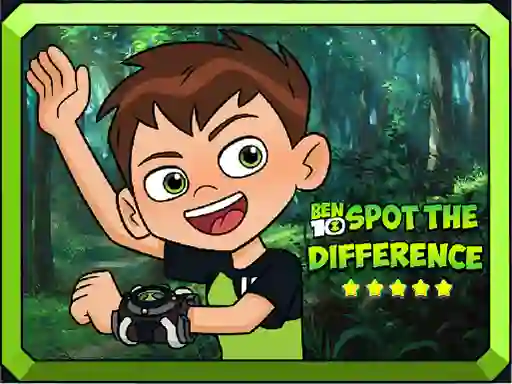 게임 Ben 10 Spot the Difference 온라인
