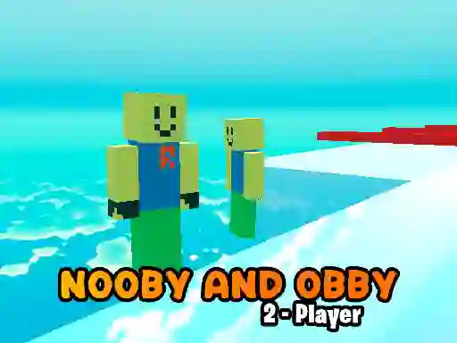 게임 Nooby And Obby 2-Player 온라인
