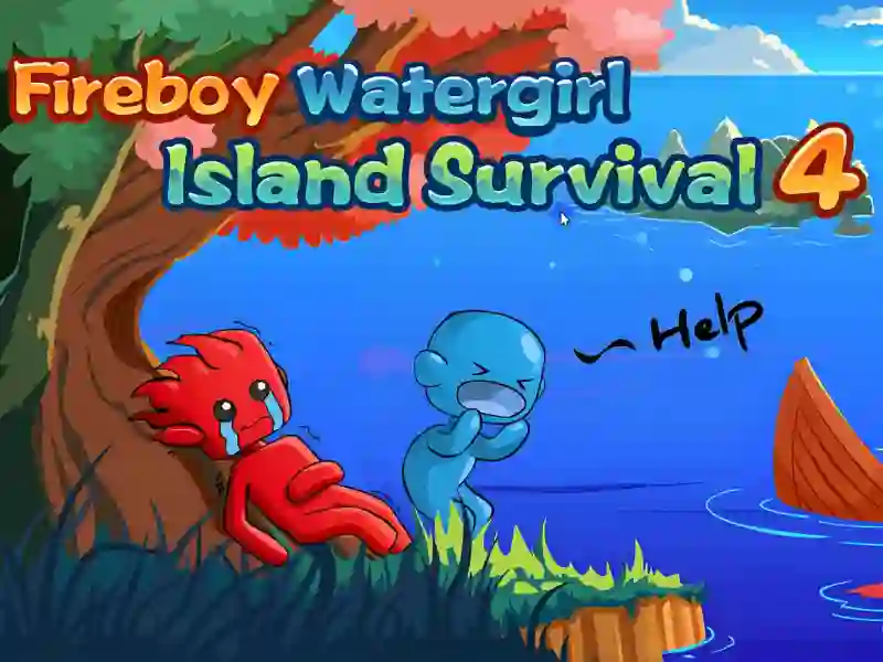 게임 Fireboy Watergirl Island Survival 4 온라인