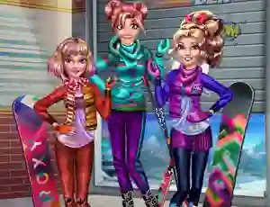 게임 Princesses Winter Holiday 온라인