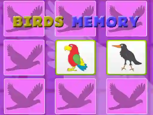 게임 Kids Memory With Birds 온라인
