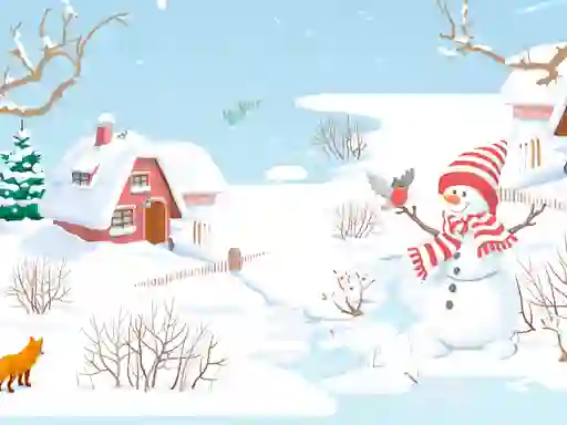 게임 Snowman Slide 온라인