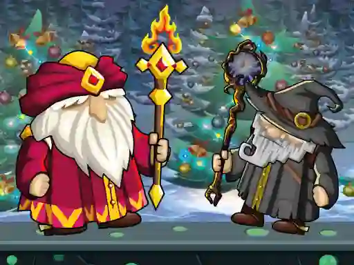 게임 Wizard Santa Jump 온라인