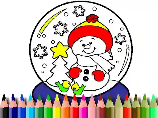 게임 Back To School: Christmas Coloring Book 온라인