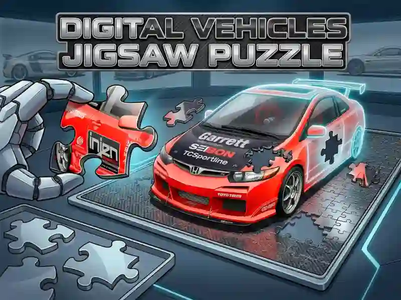 게임 Digital Vehicles Jigsaw Puzzle 온라인