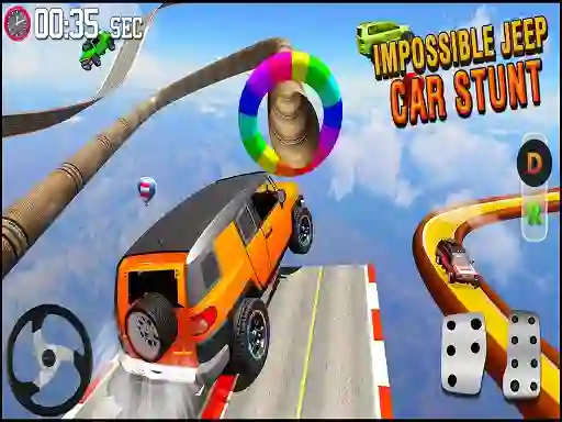 게임 GT Jeep Impossible Mega Dangerous Track 온라인