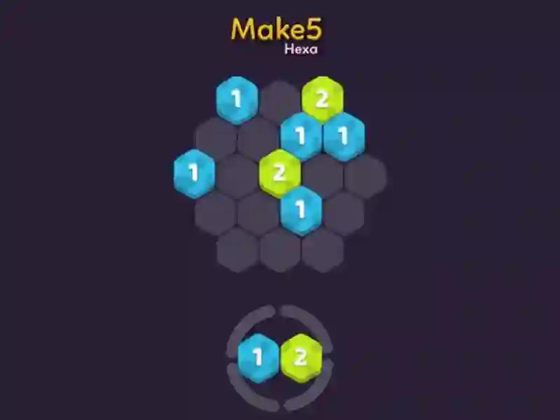 게임 Make 5 Hexa 온라인