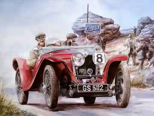 게임 Vintage Cars Puzzle 온라인