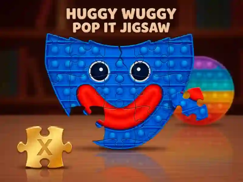 게임 Huggy Wuggy Pop It Jigsaw 온라인